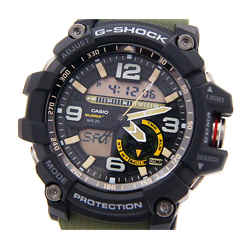 Casio G-SHOCK GG-1000-1A3JF MUDMASTER Quartz Watch Twin Sensor JAPAN GG ...